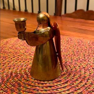 Vintage 1960’s Gatco Solid Brass & Copper Angel